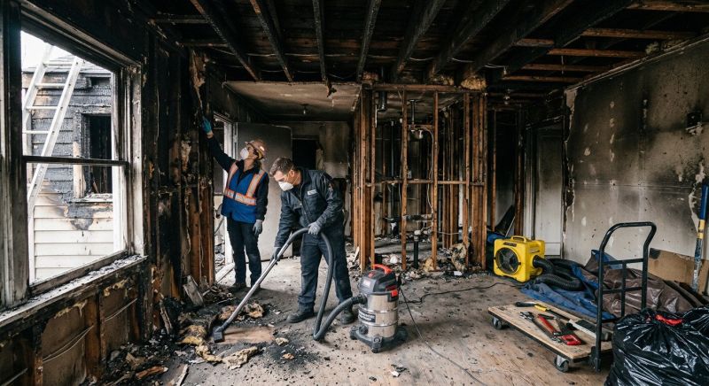 Commercial Fire Damage Repair in Gilbert, AZ