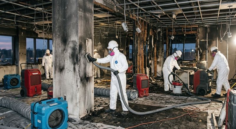Commercial Fire Mitigation in Fort Mill, SC