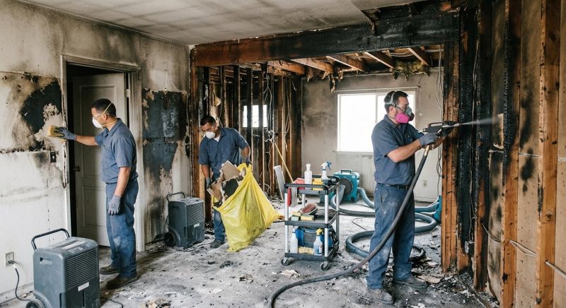 Fire Damage Cleaning in Santa Rosa, CA