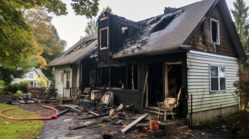 House Fire Recovery in Marin County, CA